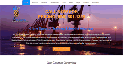 Desktop Screenshot of crane-certification-arkansas.com